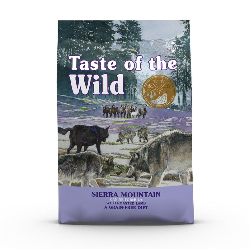 	Sierra Mountain dog food grain-free roasted lamb recipe available in the UAE