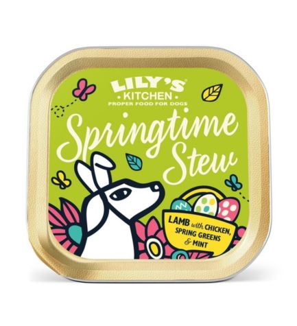 Lily's Kitchen Dog Springtime Stew Tray Wet Dog Food
