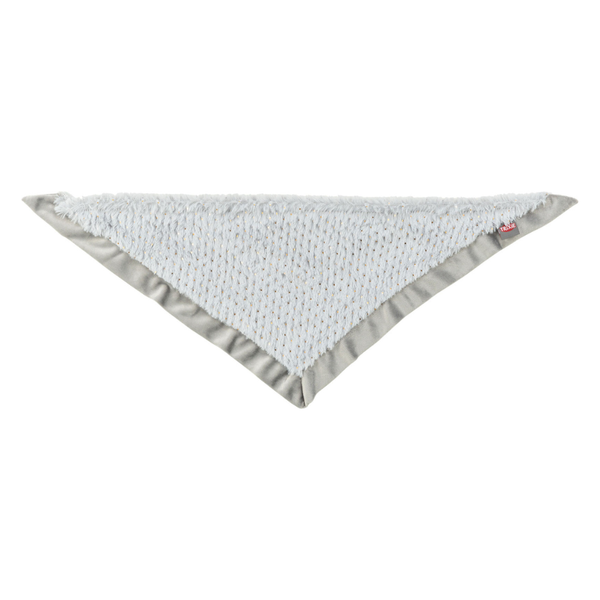 Trixie Plush Xmas Neckerchief for Dogs - GREY/55CM