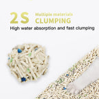 AFP All For Paws Premium 5-In-1 Clumping Cat Litter, Tofu And Bentonite Blend, Odor Control, Easy Scooping, Fresh Scent - Fast Absorption,6.2 Lbs/6L