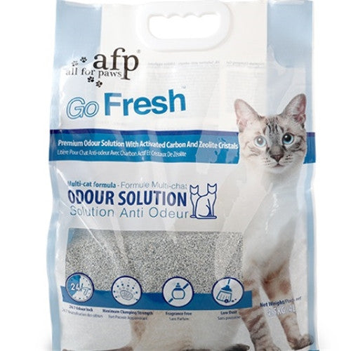 AFP All For Paws Clumping Cat litter - Activated Carbon/4.5 kg
