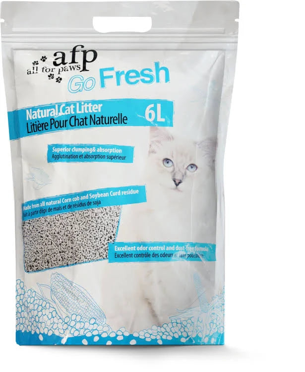 AFP All for Paws Clumping Natural Cat Litter Corn Cob 6 L, 2.7kg