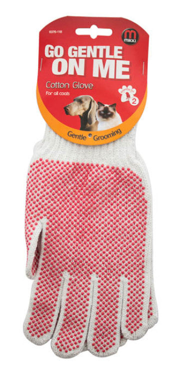 Go Gentle On Me Cotton Grooming Glove