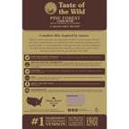 Taste of the Wild Pine Forest Canine Recipe Dog Food