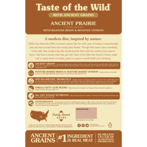 Taste of the Wild Ancient Prairie Dog Food