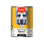 Wanpy Beef Chunk Dog Food Can 375g