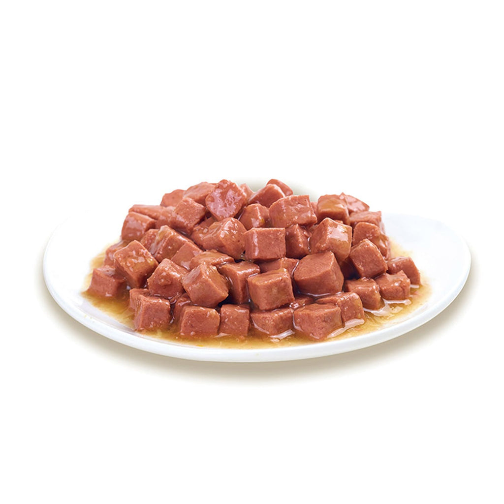 Wanpy Beef Chunk Dog Food Can 375g