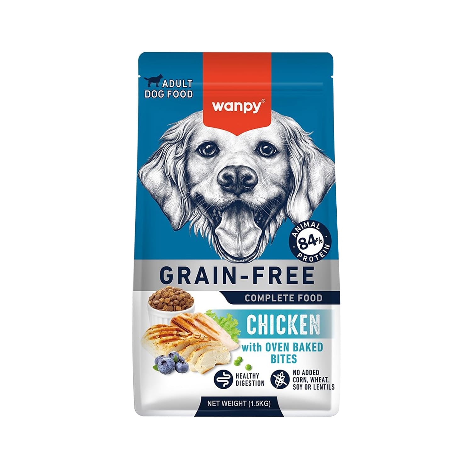 Wanpy Adult Grain-Free Chicken Dog Food