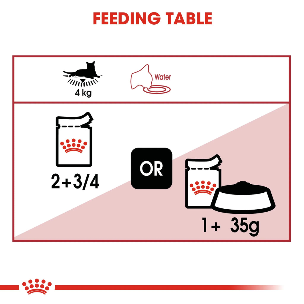 Royal Canin Feline Health Nutrition Instinctive Adult Cats Gravy (Wet Food - Pouches) 12 x 85 g