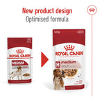 Royal Canin Size Health Nutrition Medium Adult Wet Food - Pouches 10 x 140 g