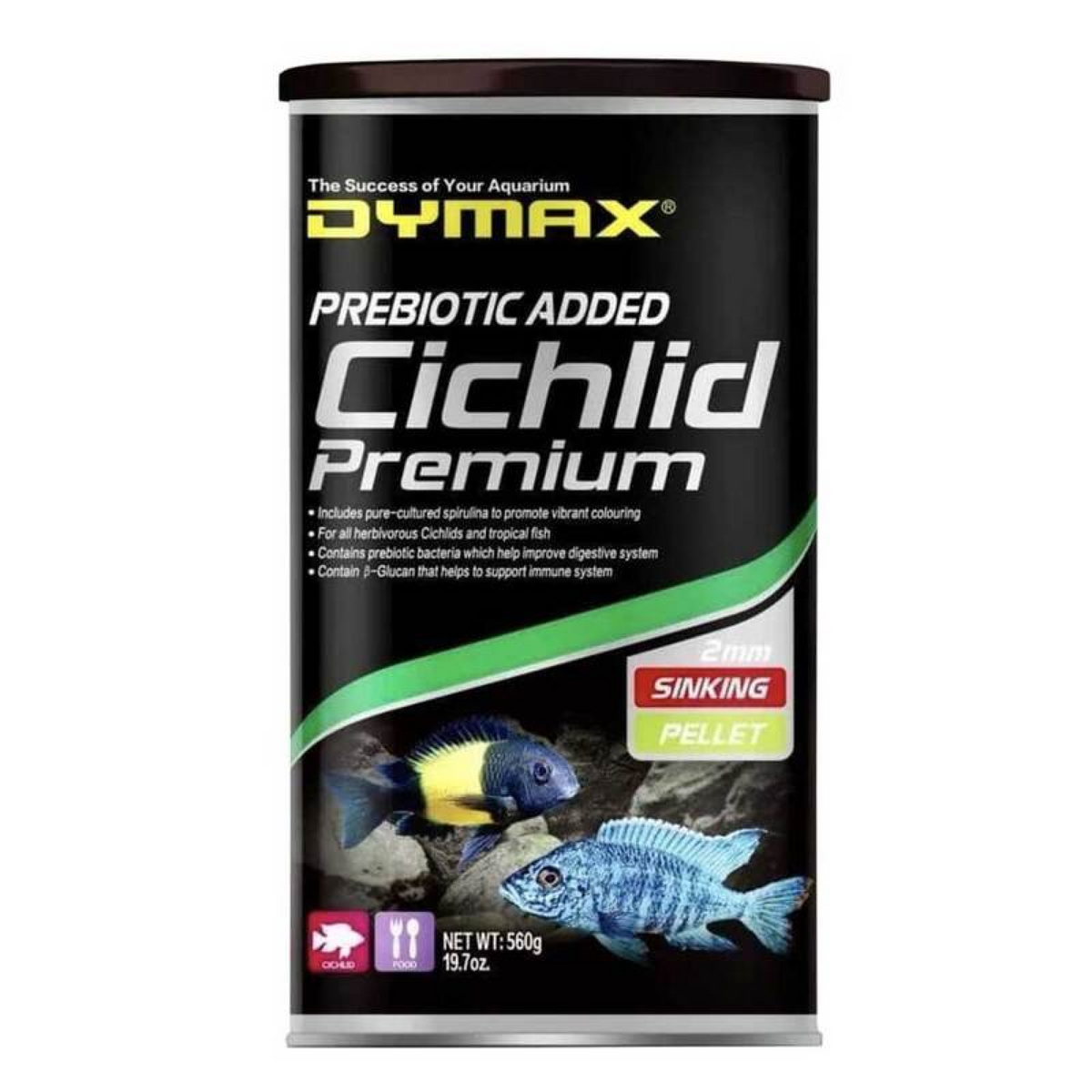 Dymax Cichlid Premium Sinking Pellet/400 ml