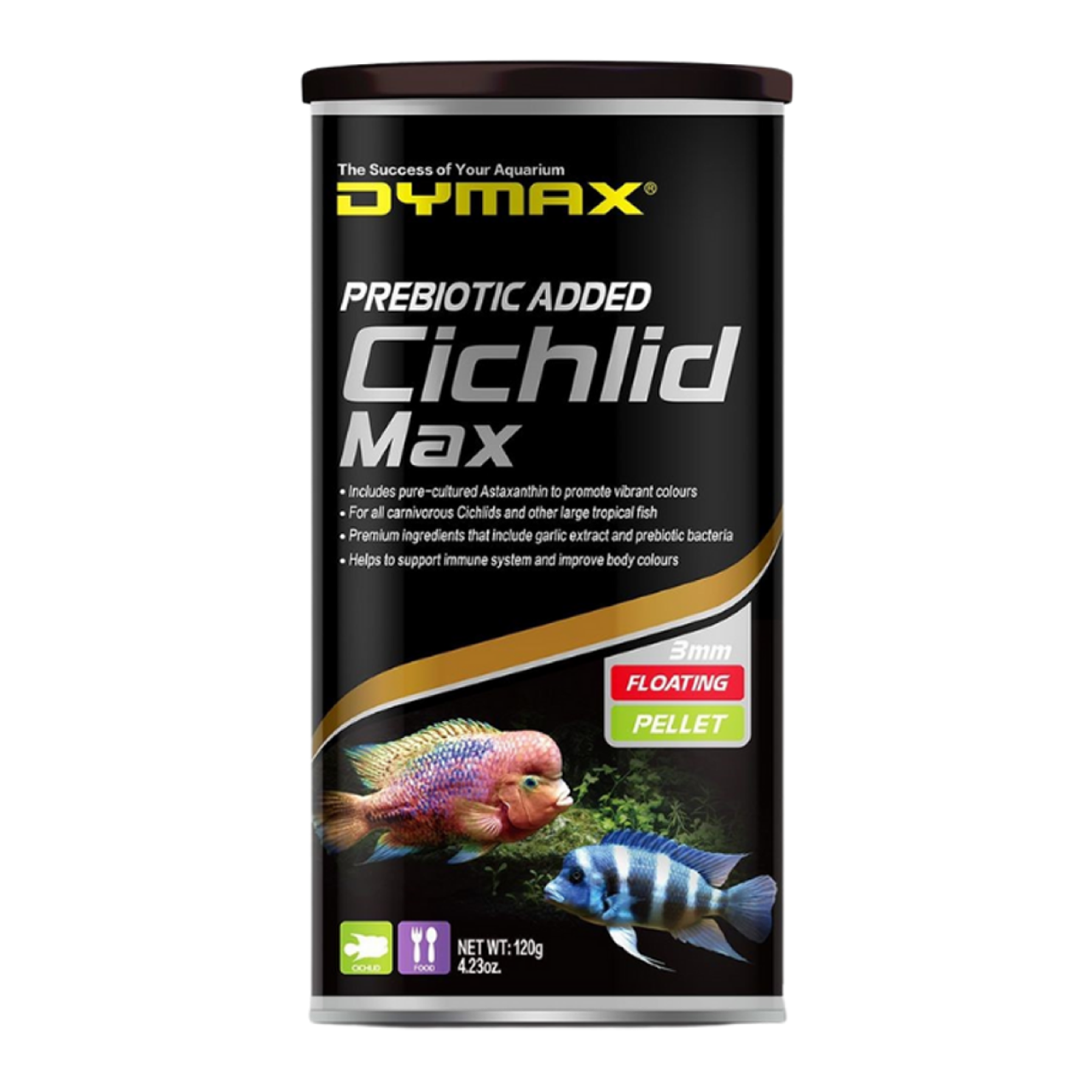 Dymax Cichlid Max Floating Pellet/400 ml - 120g