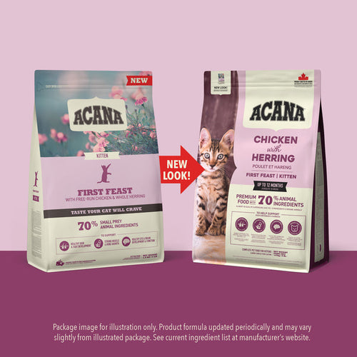 Acana First Feast Chicken with Herring Kitten Dry Food