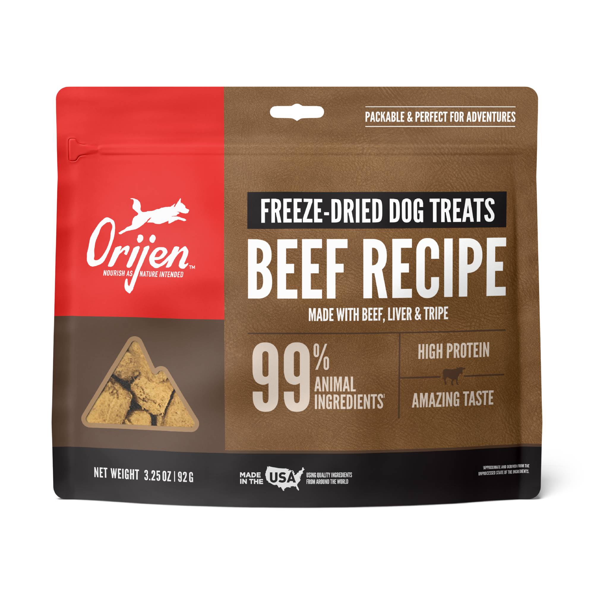 Orijen Beef Recipe Freeze Dried Dog Treats