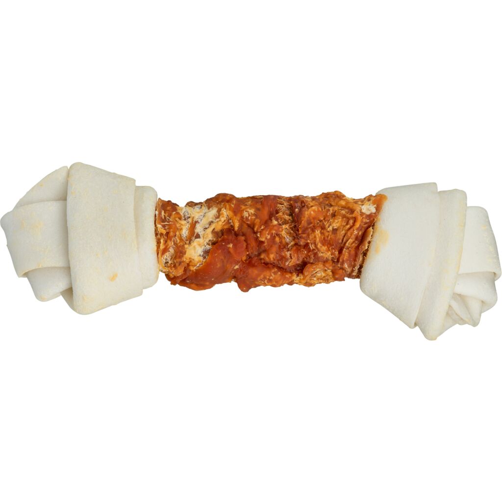 Trixie Denta Fun Knotted Chicken Chewing Bone Dog Treat