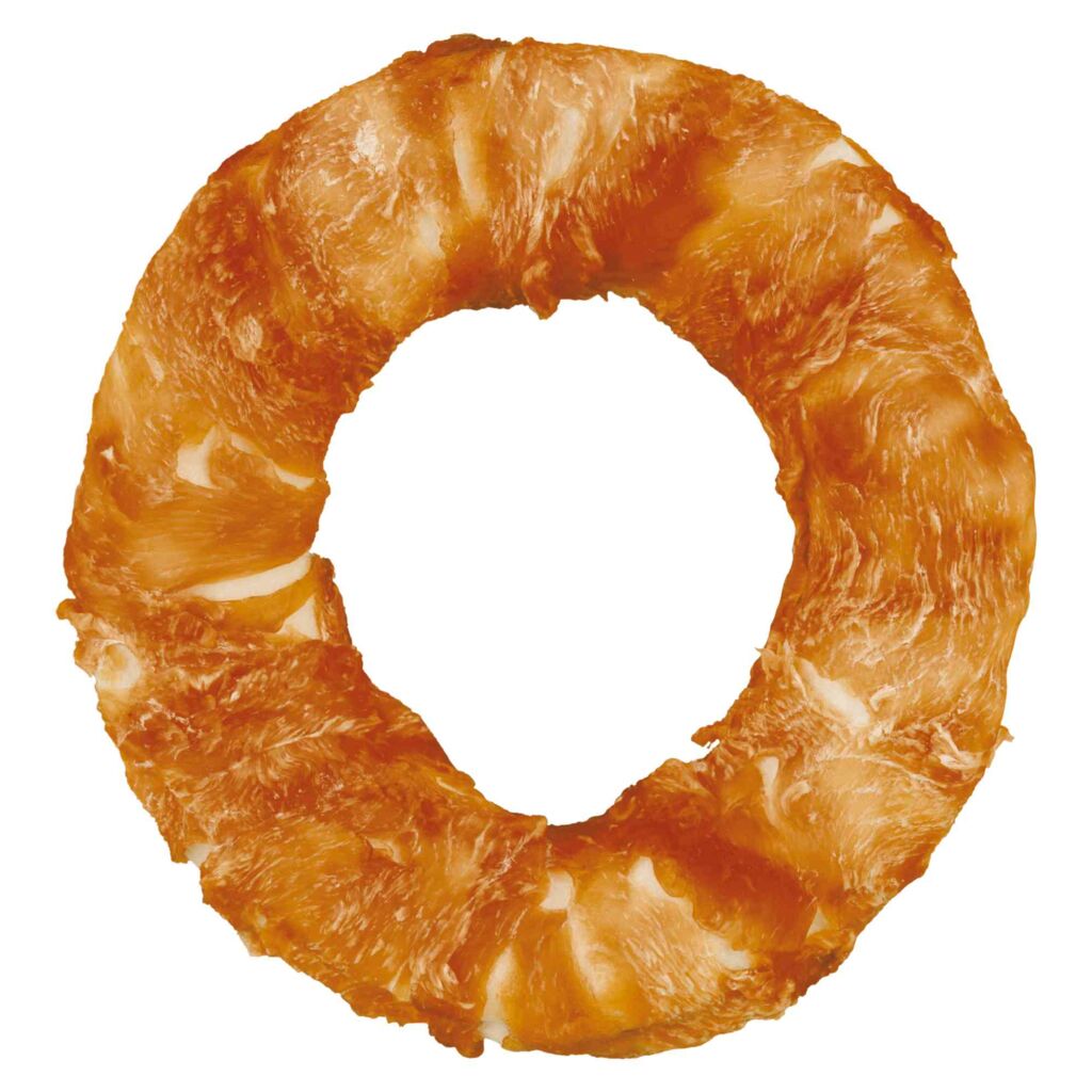 Trixie Denta Fun Ring with Chicken Dog Treat