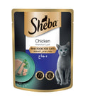Sheba Fine Wet Cat Food Pouch Chicken Premium Loaf