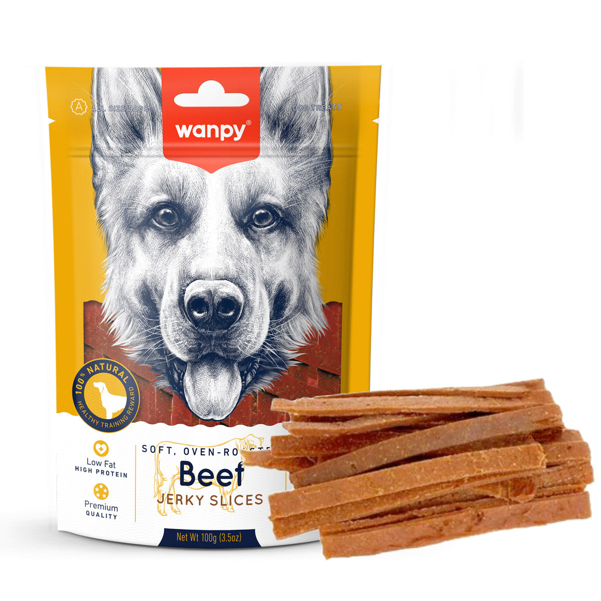 Wanpy Soft Beef Jerky Slices