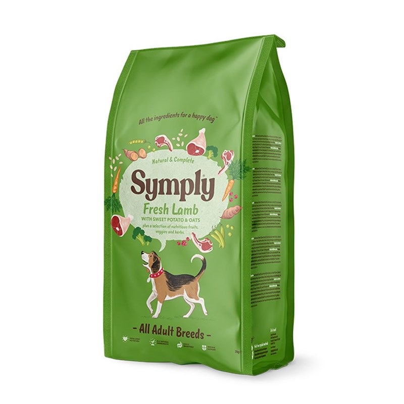 Symply Fresh Lamb All Adult Breeds Dry Dog Food