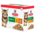 Hill's Science Plan Tender Chunks & Gravy Kitten Turkey Pouches