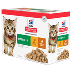 Hill's Science Plan Tender Chunks & Gravy Kitten Turkey Pouches