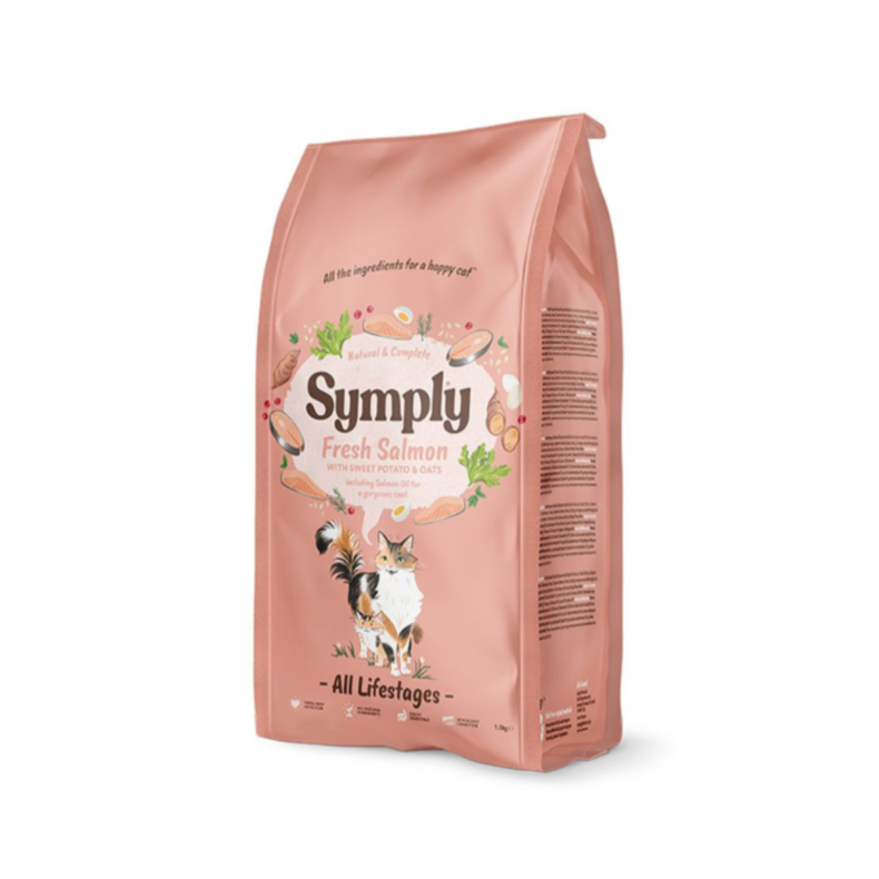 Symply Fresh Salmon All Lifestages Dry Cat Food