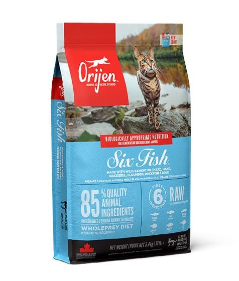 Orijen Six Fish Adult Dry Cat Food