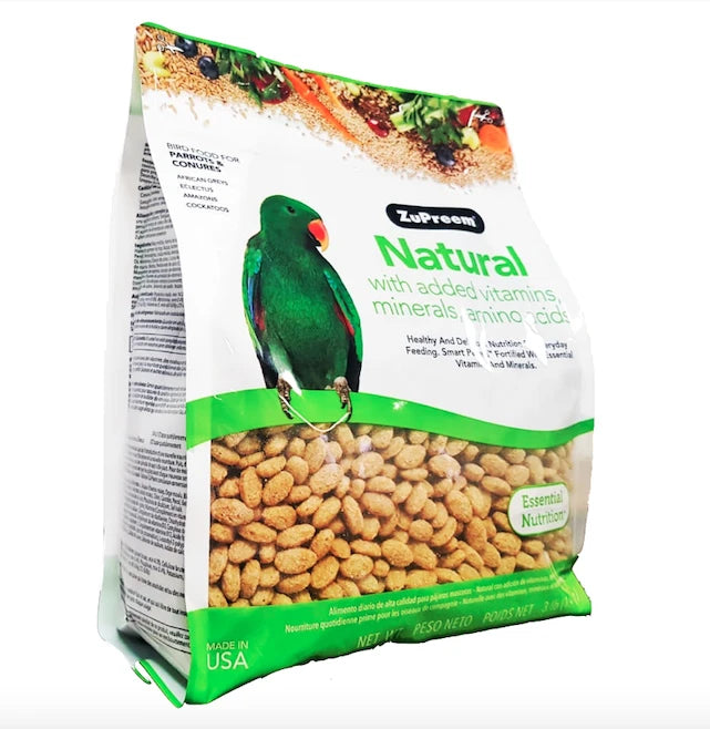 Natural Avian Diet Parrots & Conures 3 lbs (1.36 kg)