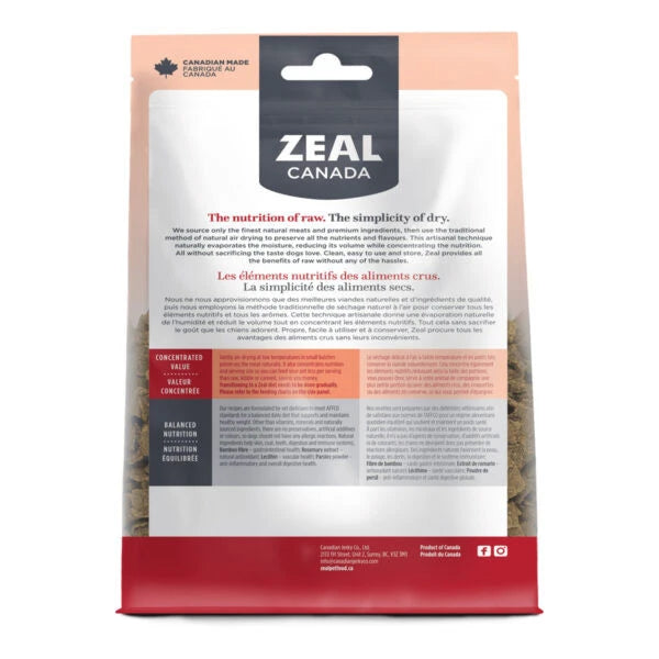 Zeal Gently Air-Dried Beef Recipe for Dogs - 2.2lbs/
