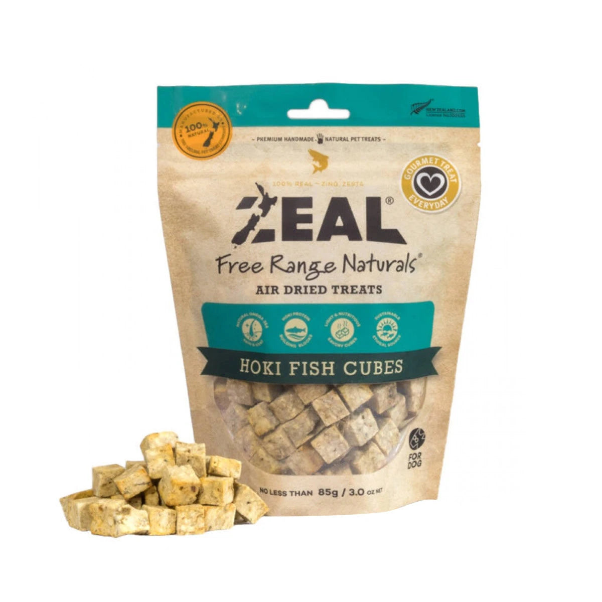 Zeal Hoki Fish Cubes