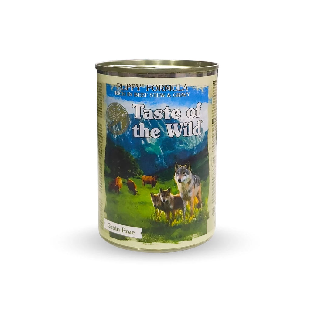 Taste of the Wild Puppy Formula rich in Beef Stew & Gravy -