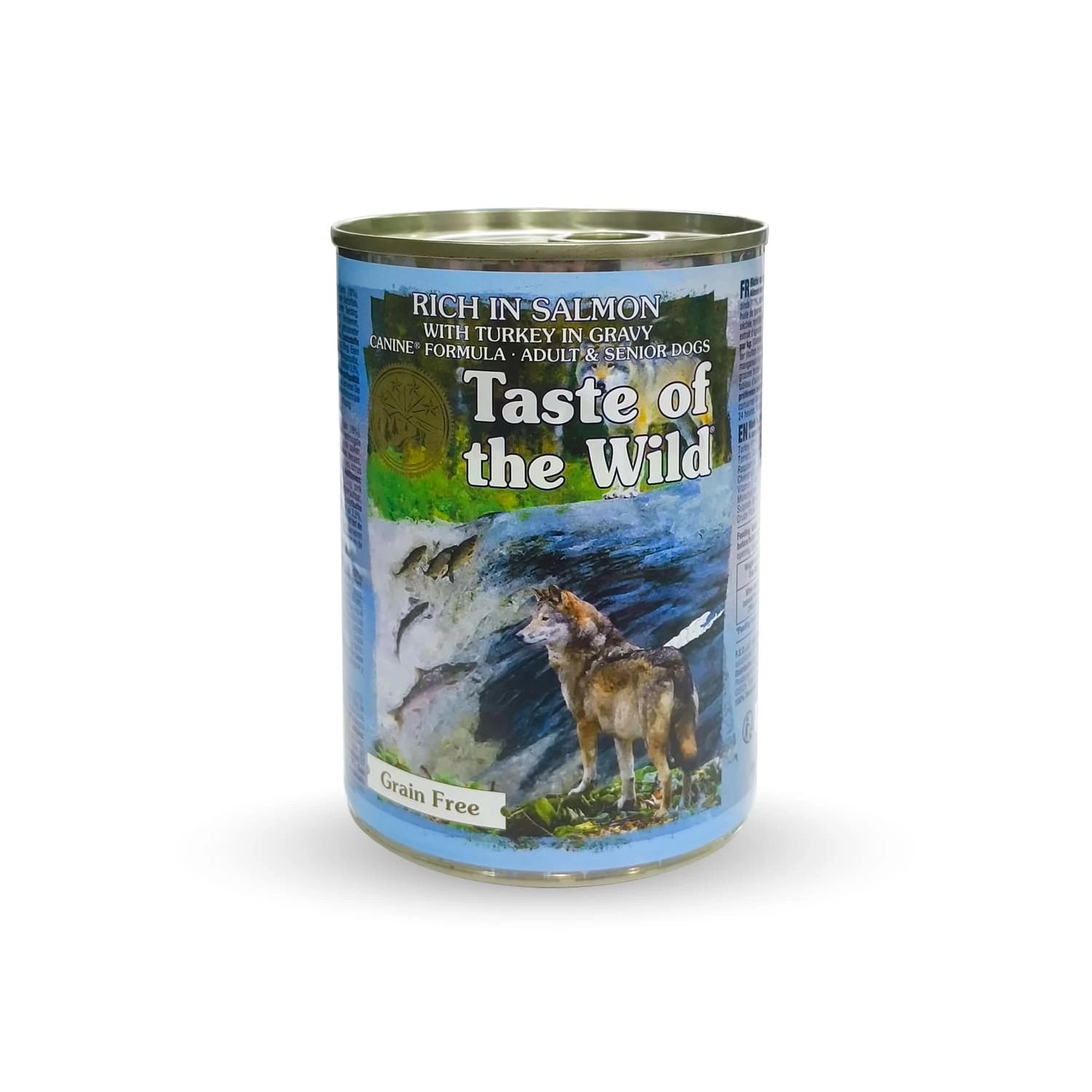 Taste of the Wild Rich in Salmon with Turkey in Gravy for Adult and Senior Dogs –