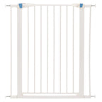 White Glow in the Dark Steel Pet Gate - 39"