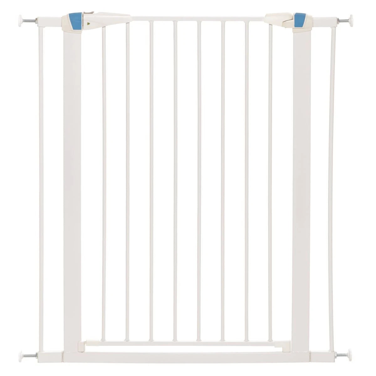 White Glow in the Dark Steel Pet Gate - 39"