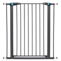 Graphite Glow in the Dark Steel Pet Gate - 39"