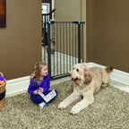 Graphite Glow in the Dark Steel Pet Gate - 39"