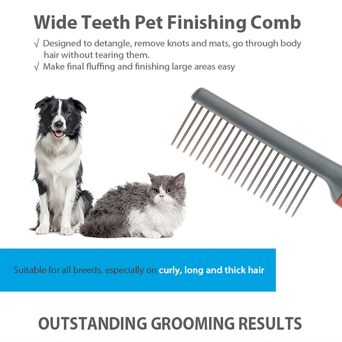 Regular Comb for Dogs and Cats