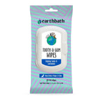 Earthbath Tooth & Gum Wipes - 50 Pet Wipes