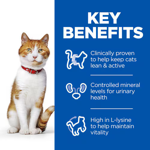 Hill's Science Plan Sterilised  Adult Cat Food with Chicken 300G