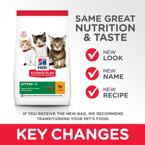Hill's Science Plan Kitten Food with Chicken 300g