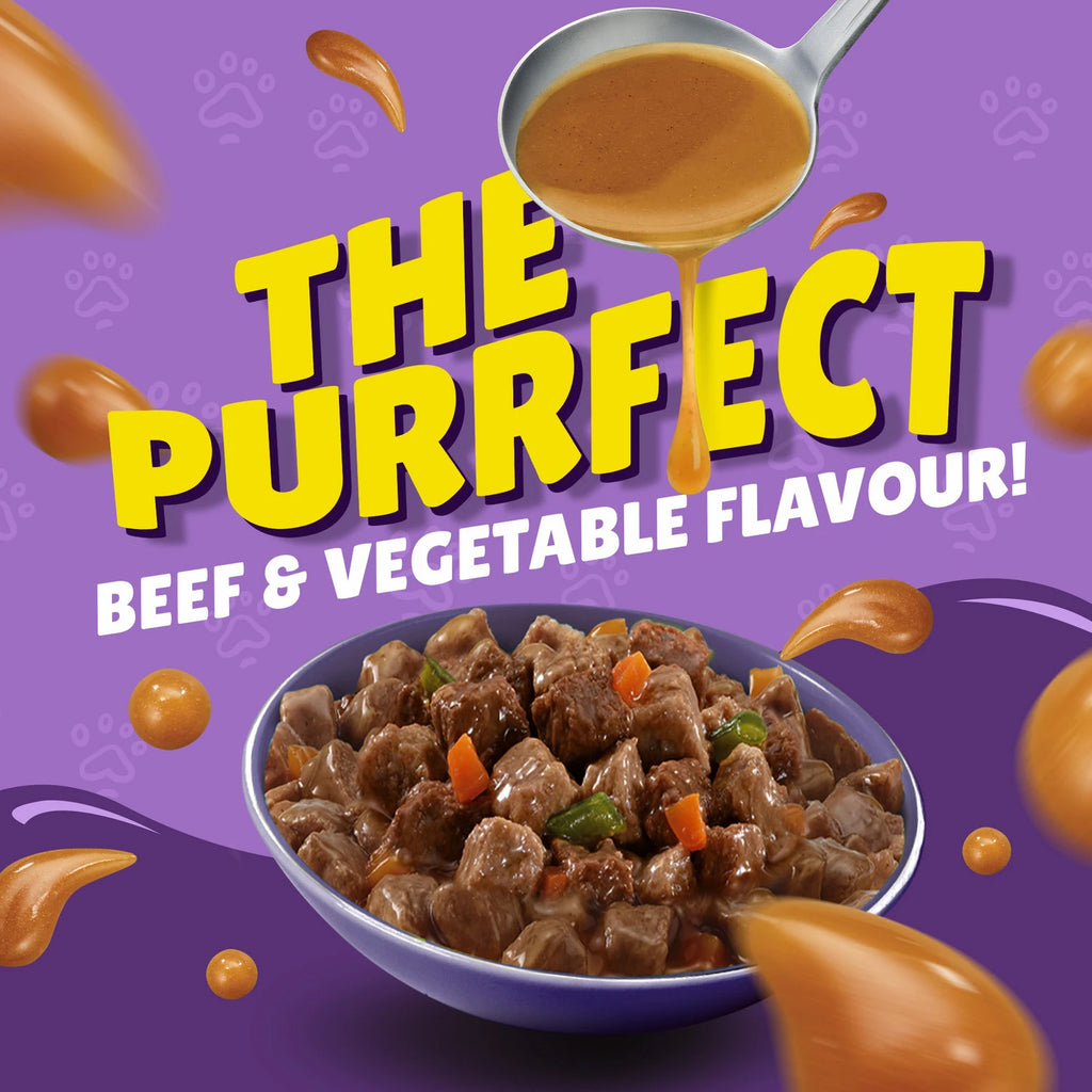 FRISKIES CAT BEEF VEG 400G -CAN