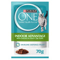 PURINA ONE ADULT INDOOR CHICKEN WET FOOD POUCH (70GX 12)