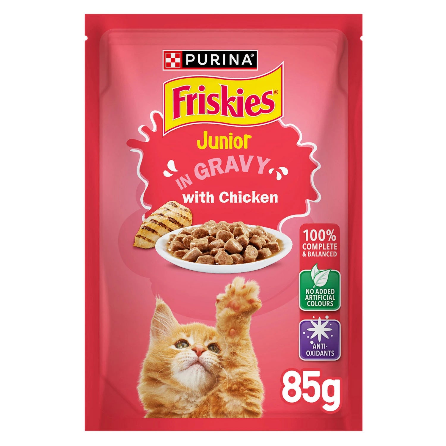 Felix Kitten As Good As It Looks Kitten Menus in Jelly Wet Cat Food (85g x12)