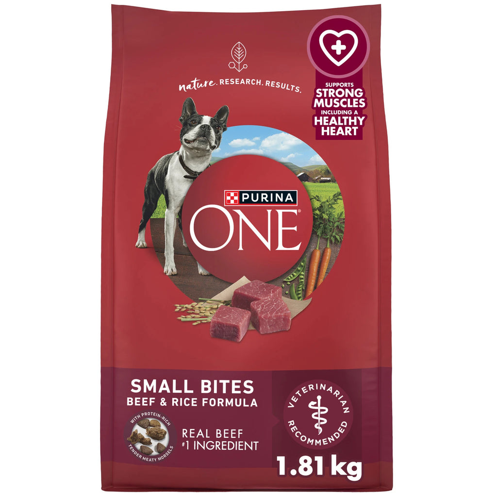PURINA ONE  SMALL BITE BEEF RICE