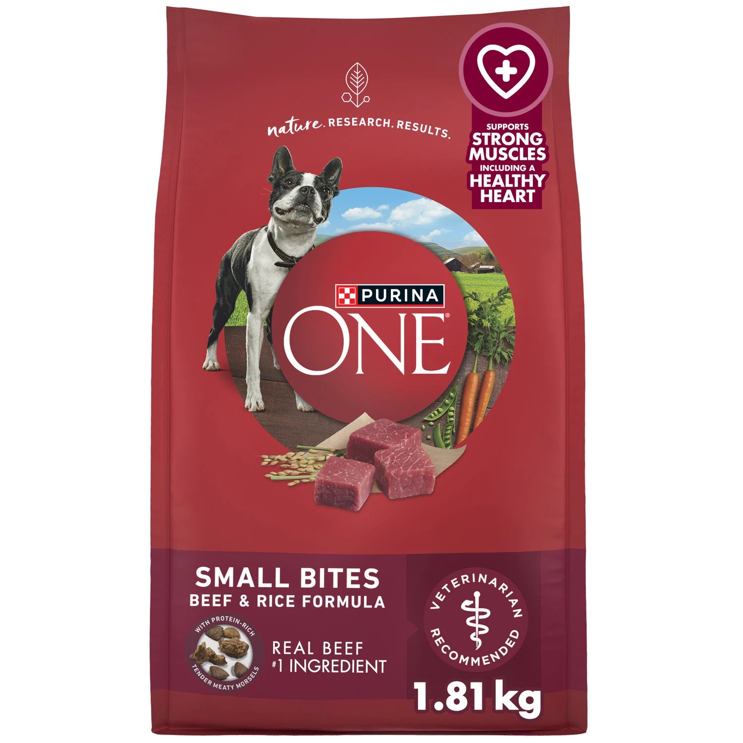 PURINA ONE  SMALL BITE BEEF RICE