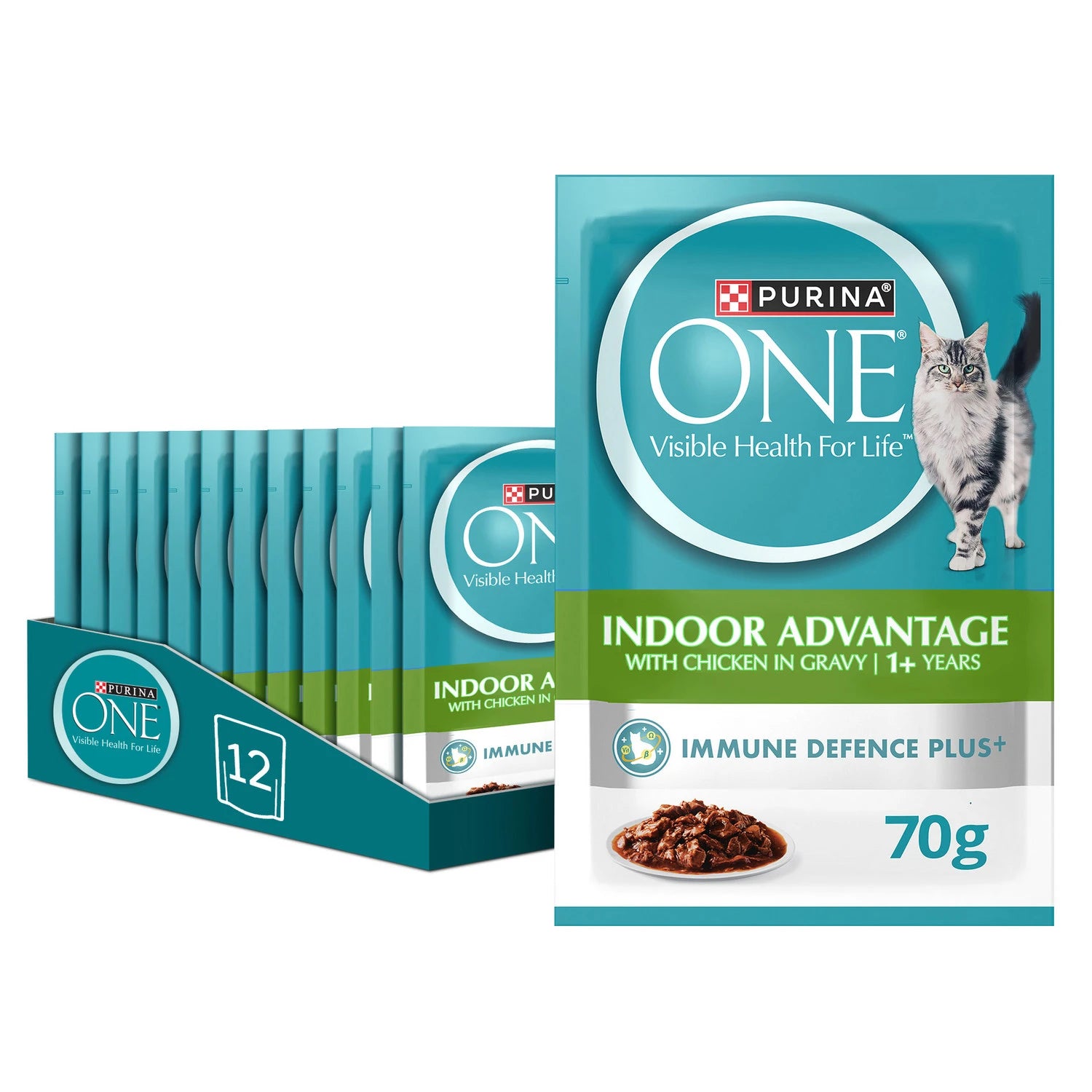 PURINA ONE ADULT INDOOR ADVANTAGE CHICKEN POUCH