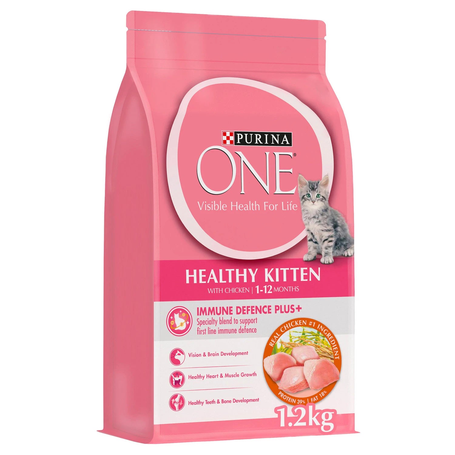 PURINA ONE Kitten with Chicken Dry Cat Food