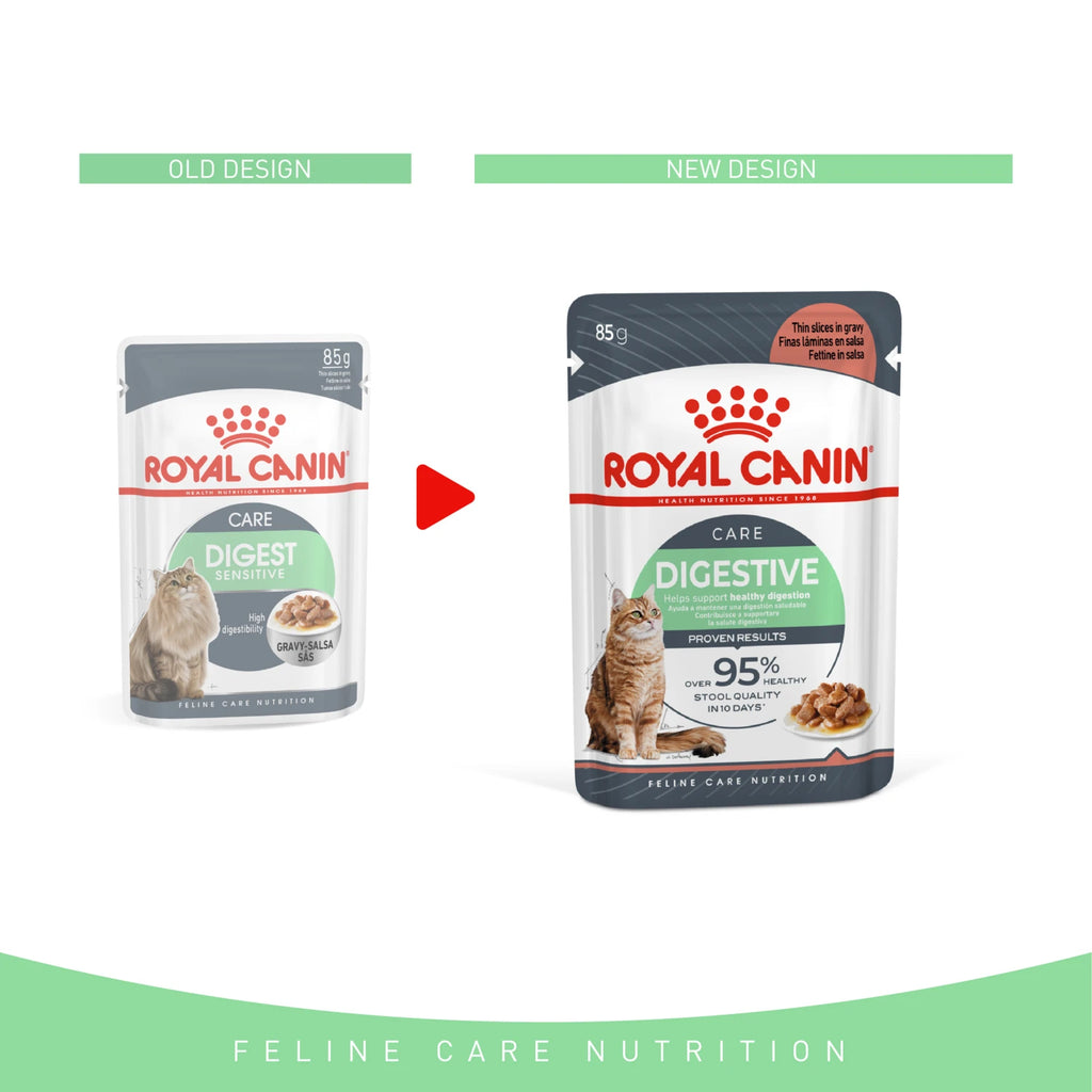 ROYAL CANIN® Digest Sensitive Gravy (Wet Food - Pouches) 12 x 85 g
