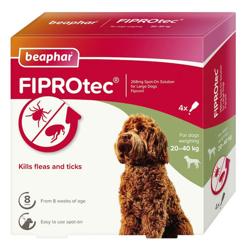 Fiprotec for Large Dog 4 Pipettes