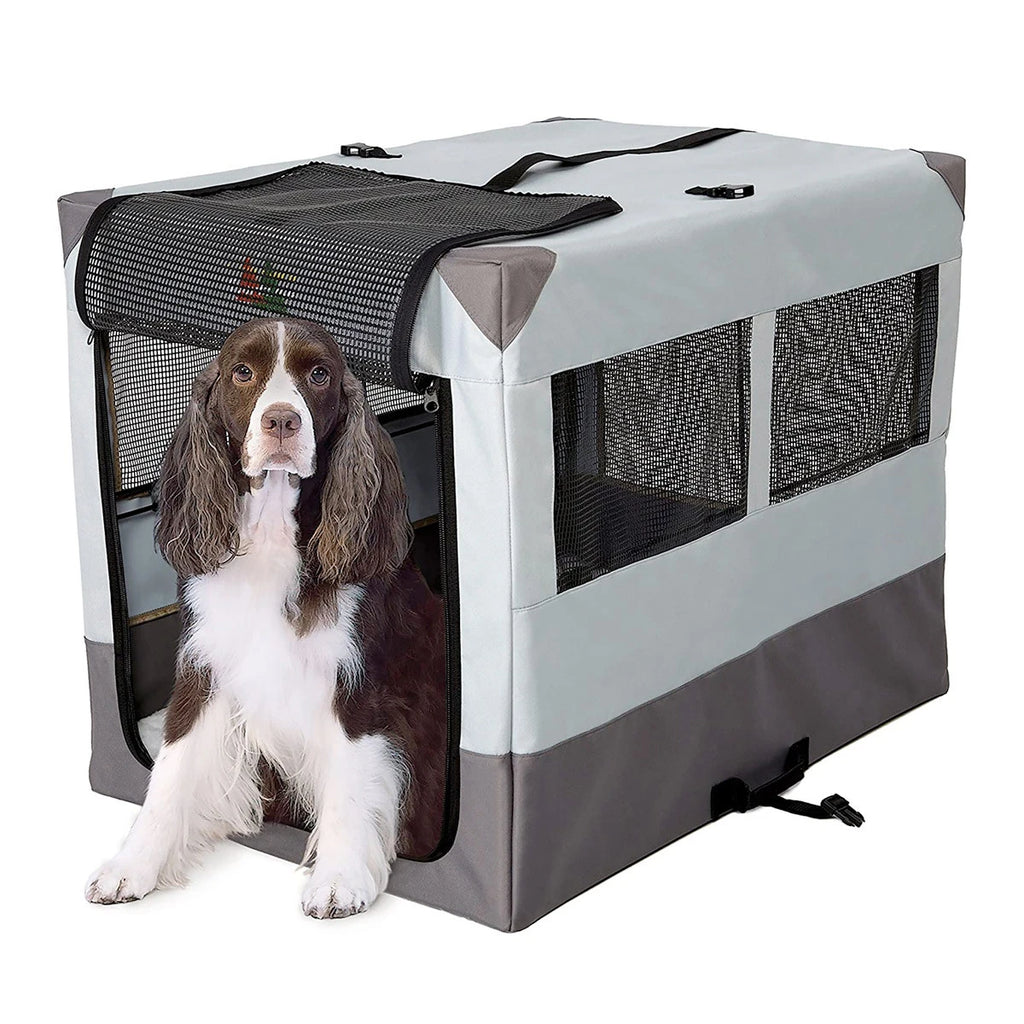 Canine Camper Sportable Tent Dog Crate, 30" L X 21.75" W X 24" H